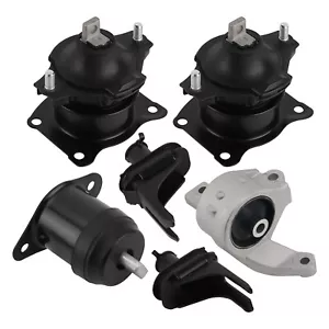 6x Montaje de motor y transmisión para Acura TL 2007-2008 3,2 L 3,5 L automático - Imagen 1 de 11