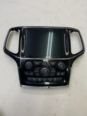 19-22 JEEP GRAND CHEROKEE CLIMATE CONTROL / NAVIGATION DISPLAY - Image 1 of 4