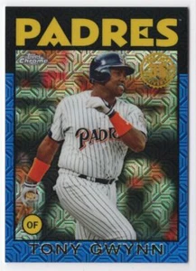 2021 TOPPS CHROME 35TH BLUE Tony Gwynn 119/150 San Diego Padres #86BC-77 - Picture 1 of 2
