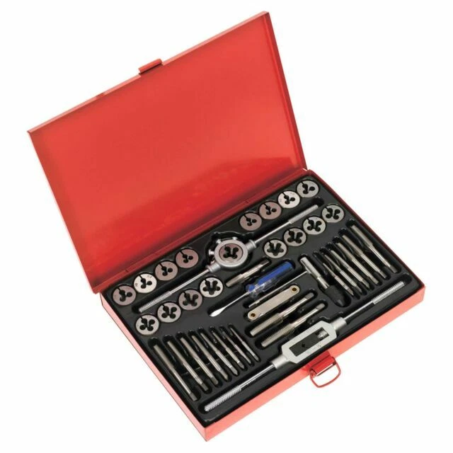 Sealey Tap and Die Set, 40pc (AK3040)