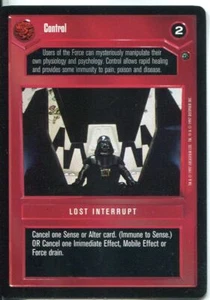 Star Wars CCG Dagobah Limited BB Control (lato oscuro) - Foto 1 di 1
