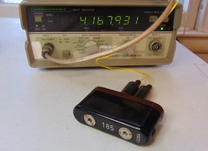 4168 KC Vintage HAM Radio wojskowe Kryształ kwarcowy z 10RT Radzieckie radio pancerne - Zdjęcie 1 z 6