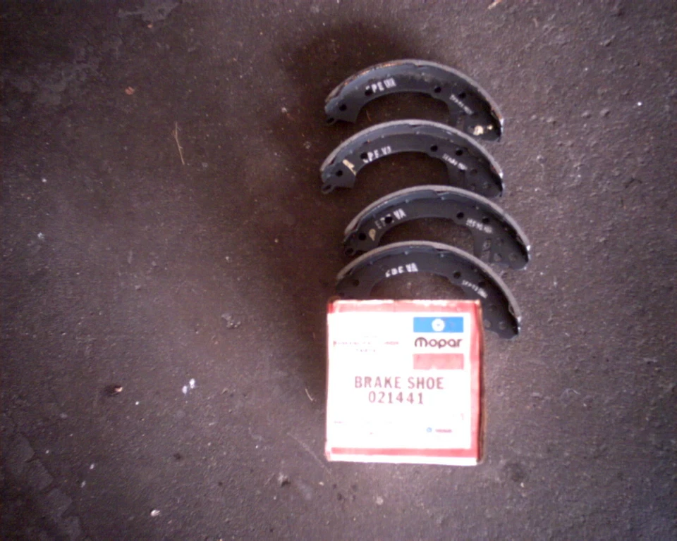 1973 Dodge Colt/Plymouth Arrow Mopar  Rear Brake Shoes #R021441 - Image 1 of 1