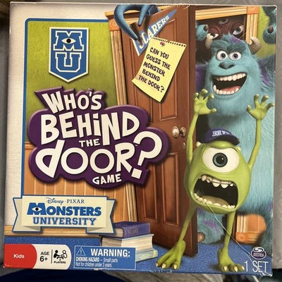 ¿Quién está detrás de la puerta 2013 juego? Monsters University Adivina quién Juego Spin Master Foto 1 de 4