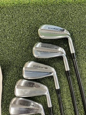 Cobra Limit3d 3D Irons 4-PW (1 of 500) Axiom 105x. Mint! - Image 1 of 4