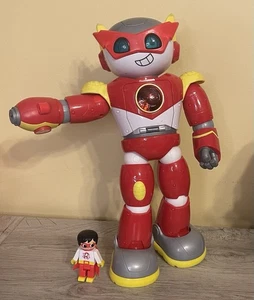 Ryan's World Ultimate Rojo Titan Luces y sonidos Juguete Robot Funciona con Pequeña Figura - Imagen 1 de 8