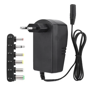 Universal 30W 3V-12V Adjustable Voltage Power Adapter With 6 Connectors - Bild 1 von 8