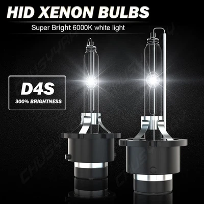 2X Bombillas de faros de xenón D4S D4R HID 6000 k 90981-20024 para Lexus IS350 2006-2016 Foto 1 de 4