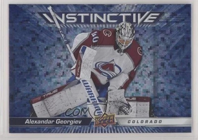 2023-24 Upper Deck Series 2 Instinctive Sparkle Alexandar Georgiev #IN-9 - Image 1 of 2