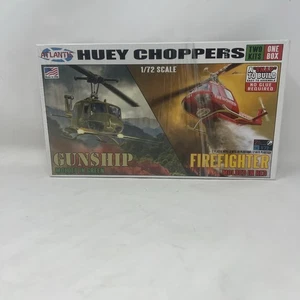 ATLANTIS Huey Choppers - 2 Kits 1 Box 1/72 Scl Snap Kit #M1026 Made in USA - Bild 1 von 7