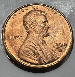 1989-D Gem DDO, Lincoln memorial cent with Multiple Error’s  Read - Picture 1 of 11