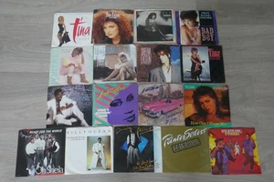 17  x 1980's Records 45 Rpm w/ Picture Sleeves Mixed Lot R&B Pop - Picture 1 of 5