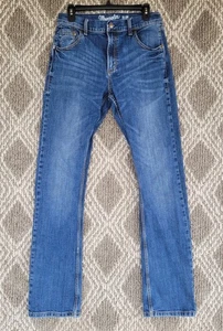 Wrangler Jeans Retro Slim Boot Mens 30x34 Stretch Denim Med Wash Cowboy Western - Picture 1 of 15