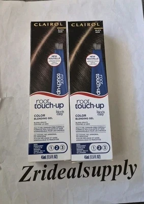 Clairol Root Touch Up Hair Color Blending Gel BLACK PACK OF 2 Read Description  - Image 1 of 3
