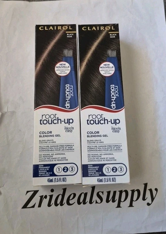 Clairol Root Touch up Color Blending GEL Black 45ml