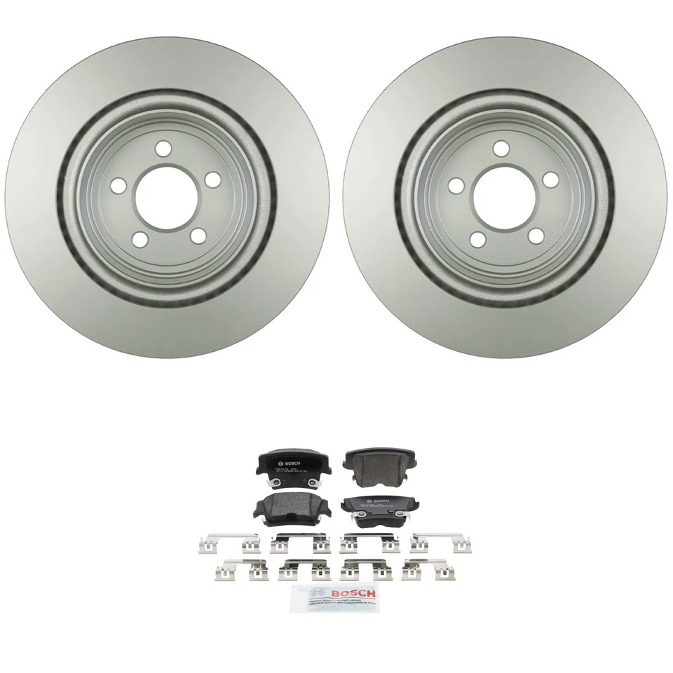 Комплект полуметровых дисковых тормозных колодок Bosch задние тихие роторы 350 мм для Dodge Charger - Изображение 1 из 1