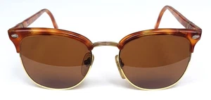 Occhiali da sole Persol Ratti Cellor 2 vintage Uniex Clubmaster anni 80 marrone tartaruga - Foto 1 di 5
