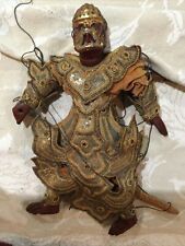 Hanuman Antique Wooden/sequins Puppet Marionette 20”