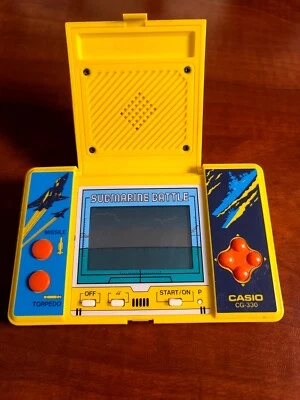 Casio Game Submarine Battle CG-330 1985 Vintage Retro LCD Electronic Game - Image 1 of 3