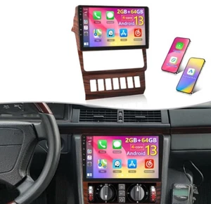 Radio de coche Carplay 2+64G para Mercedes-Benz W124 E280 E220 E500 E250 E300 E320 E60 - Imagen 1 de 21