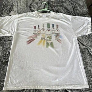 Bacardi T-Shirt Logo Vintage Double Stitch Rare Graphic Mens Y2K USA Gildan XL - Picture 1 of 7