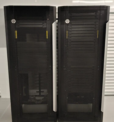 HP 42U Server 19" Rack Cabinet Enclosure HPE 7288040 800x1075mm (Set of 2) - Image 1 of 3