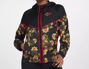 nike floral windrunner jacket