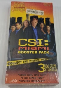 CSI Miami Booster Pack para Juego de Mesa CSI 3 Historias de Crimen Nuevo Precintado - Imagen 1 de 6
