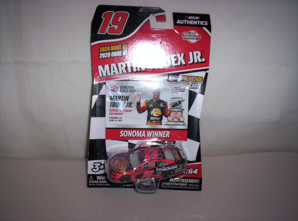 Kings Dugout 2020 NASCAR Authentics Wave 1 Martin Truex Jr. #19 2019 Sonoma Win