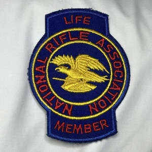 NRA LIFE MEMBER ~ National Rifle Association ~ Waffenrechte Aufnäher - Bild 1 von 4