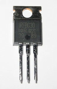 N-Channel Power MOSFET - IRFBG30 - 1000V - 3.1A - IR - TO-220AB - Picture 1 of 4