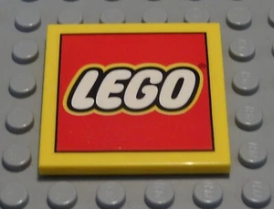 Lego Piastrella - Piastrella 4x4 Giallo con Decorazione LEGO - Foto 1 di 1