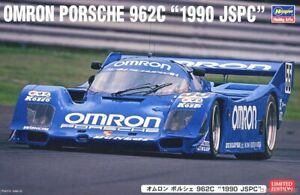 Hasegawa 1/24 Omron Porsche 962C 1990 JSPC Plastic Model 20461