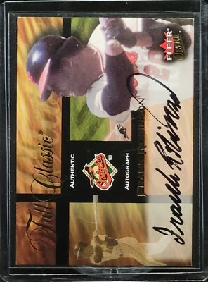 2002 Fleer "Fall Classic" Frank Robinson - Image 1 of 2