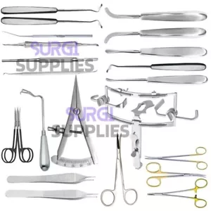 Cleft Lip & Cleft Palate Repair Instruments Set Plastic Surgery Mouth Gage - Picture 1 of 2