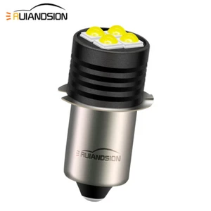 Ruiandsion Bianco PR2 P13.5S LED Torcia Elettrica Lanterna Lampadina DC3V 2Celle - Imagen 1 de 8