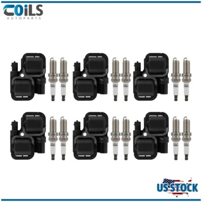 Ignition Coils & Spark Plugs Set For Mercedes-Benz S55 G55 SL55 AMG SLR McLaren - Image 1 of 4