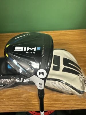 TaylorMade SIM2 Max 18* 5 Wood Ventus Blue 5 R Regular Graphite w Headcover New - Image 1 of 4