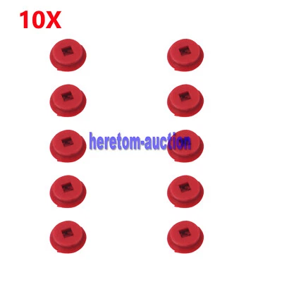 10x Red TrackPoint Caps Mouse Pointer Soft Rim for Lenovo Thinkpad T460s T470s - Image 1 of 4