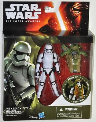 Star Wars 2015 The Force Awakens Age First Order StormTrooper Armor Up MOC B3892 - Image 1 of 3