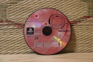 Front Mission 3 disc only edition Japan Playstation 1 PS1 Very Good Condition! - Picture 1 of 2