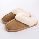 Thermal plush indoor lovers non-slip cotton slippers