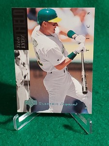 1994 Upper Deck Electric Diamond Scott Lydy #218 Oakland Athletics RC Rookie 