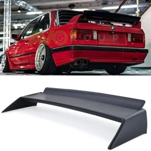 Trunk Boot Lid Evo Sport Spoiler with flap for BMW 3 E30 ABS - Bild 1 von 8