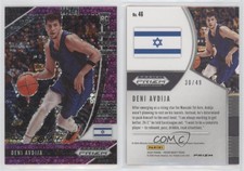 2020-21 Panini Prizm Draft Picks Fast Break Purple /49 Deni Avdija #46 Rookie RC