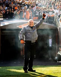 Jim Donovan Radio Ansager Salutes Cleveland Browns 8x10 NFL Football Foto - Bild 1 von 1