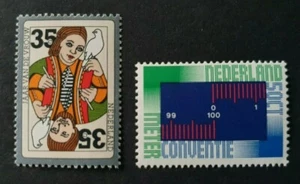 1975 NETHERLANDS NEDERLAND SET YEAR OF THE WOMAN INTERCONVENTIE VF MNH - Picture 1 of 1