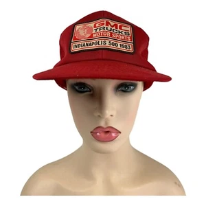 ¡Sombrero de colección GMC Trucks Motor Sports/Indy 500 1983 de DIRTY HARRY'S ESTATE! - Imagen 1 de 14