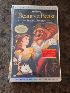 BRAND NEW Beauty And The Beast Special Edition (VHS; 2002) Sealed OOP *SEE NOTE* - Picture 1 of 3