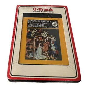 Benjamin Britten- ‘A Ceremony Of Carols’ 8-Track Tape. Brand New, Sealed - Picture 1 of 3